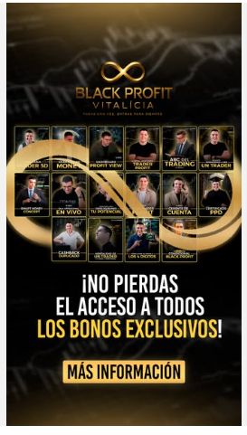 Black Profit Vitalicia (Contini Academy)